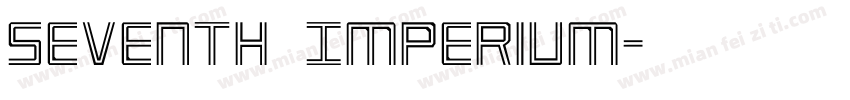 Seventh Imperium字体转换